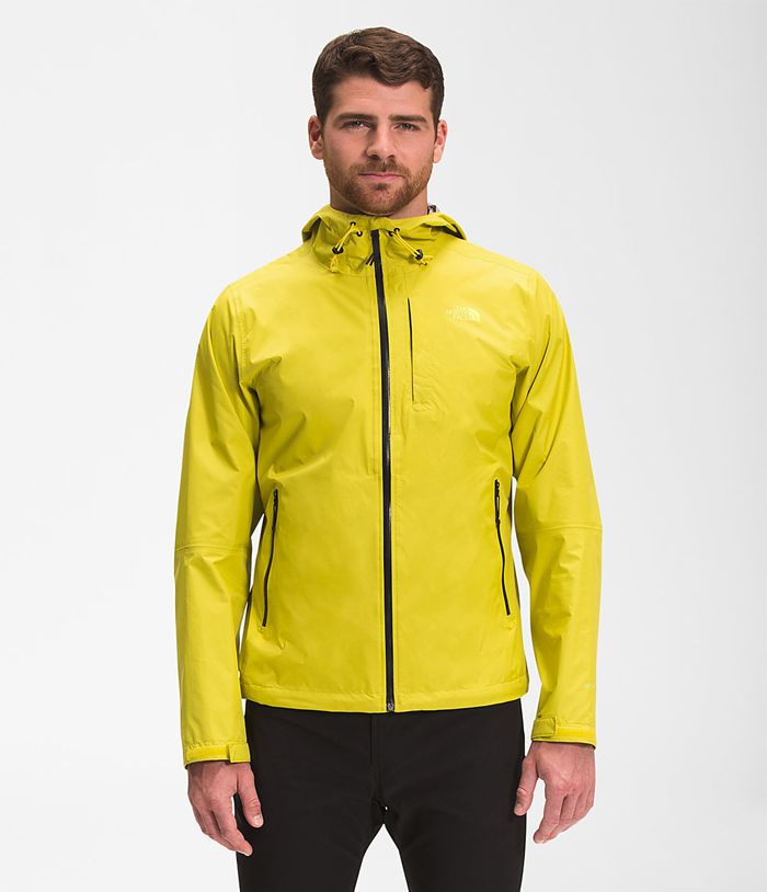 Casaca Impermeable The North Face Hombre Alta Vista Amarillo - Peru 03782SKZO